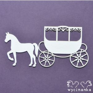 Tekturka Wycinanka Beautiful Wedding - Kareta